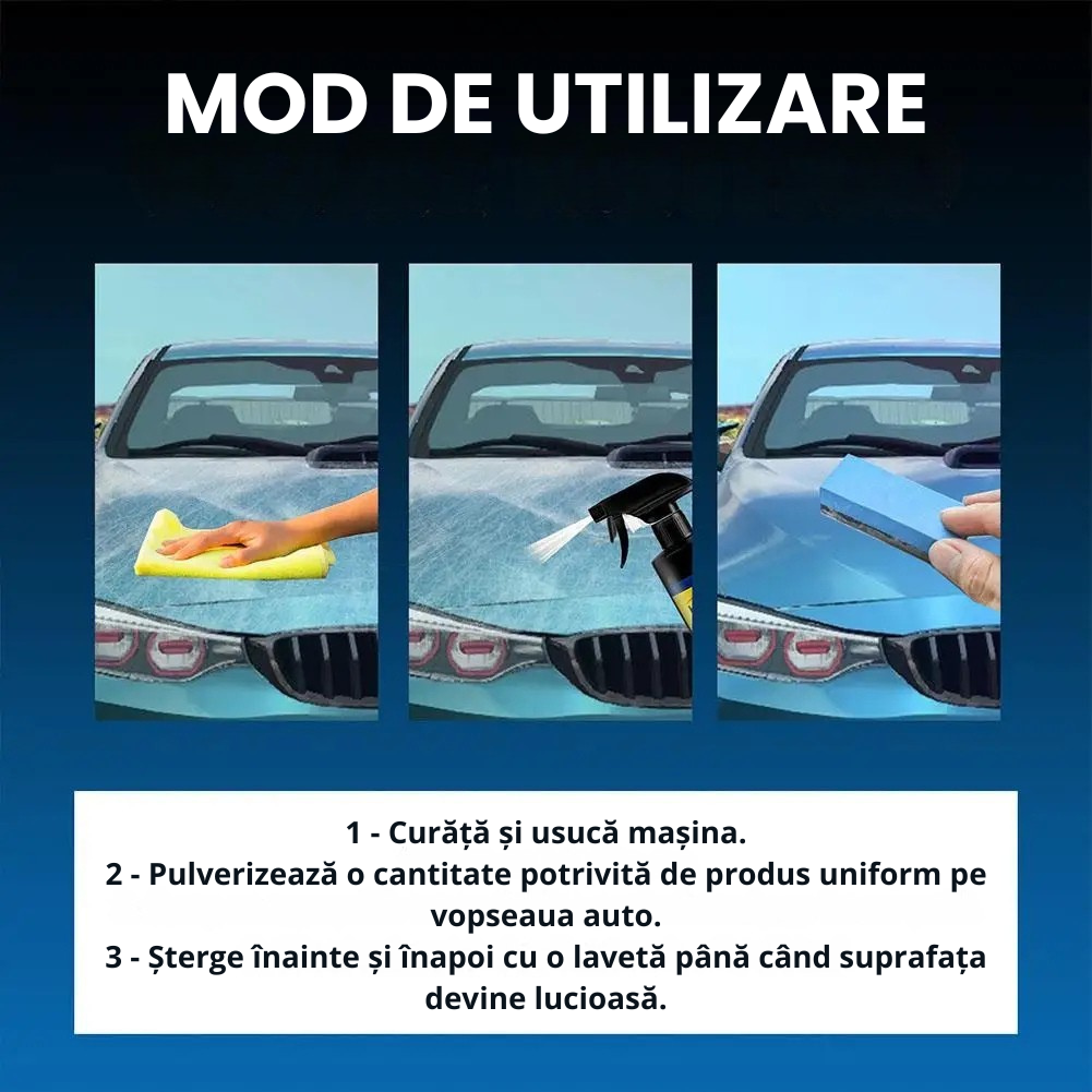 🚗 ShinePro - Cremă de Lustruit și Recondiționat Vopseaua Auto